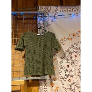 H&M Army green sweater